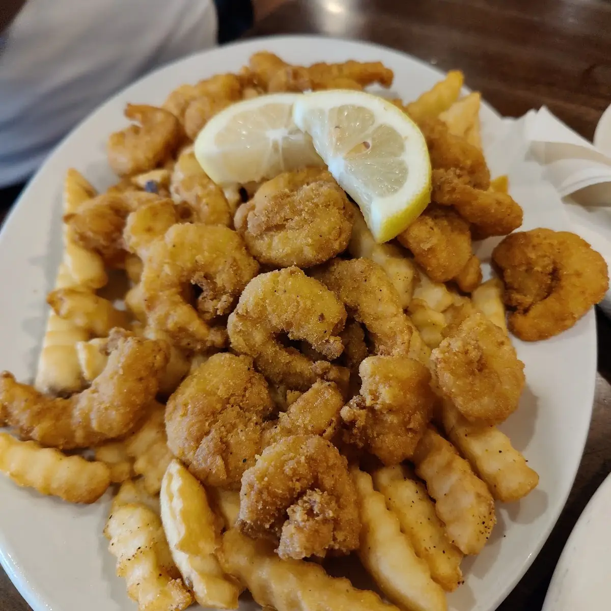 Kids Fried Shrimp Plate with Fries