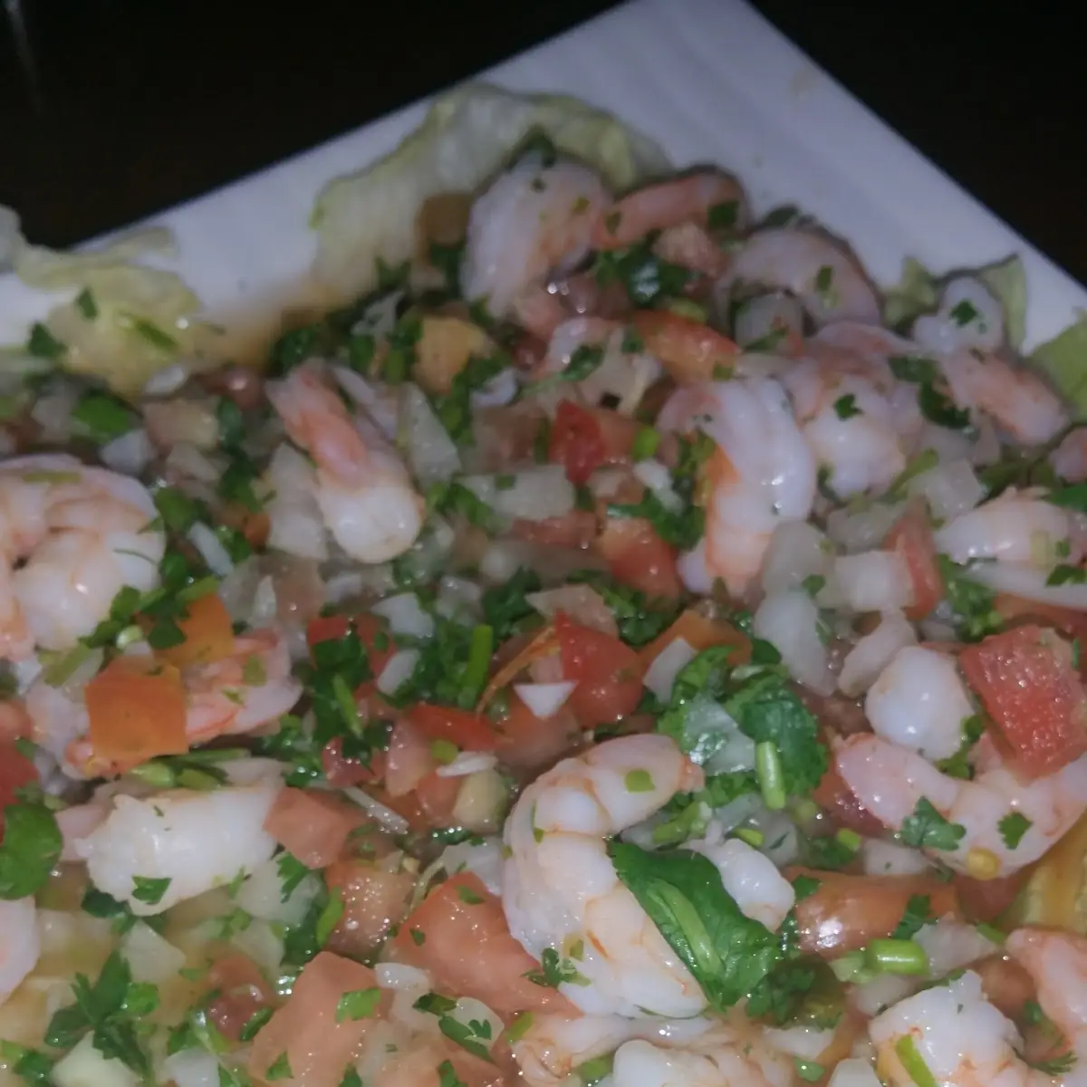 Ceviche Con Camarones Shrimp Ceviche