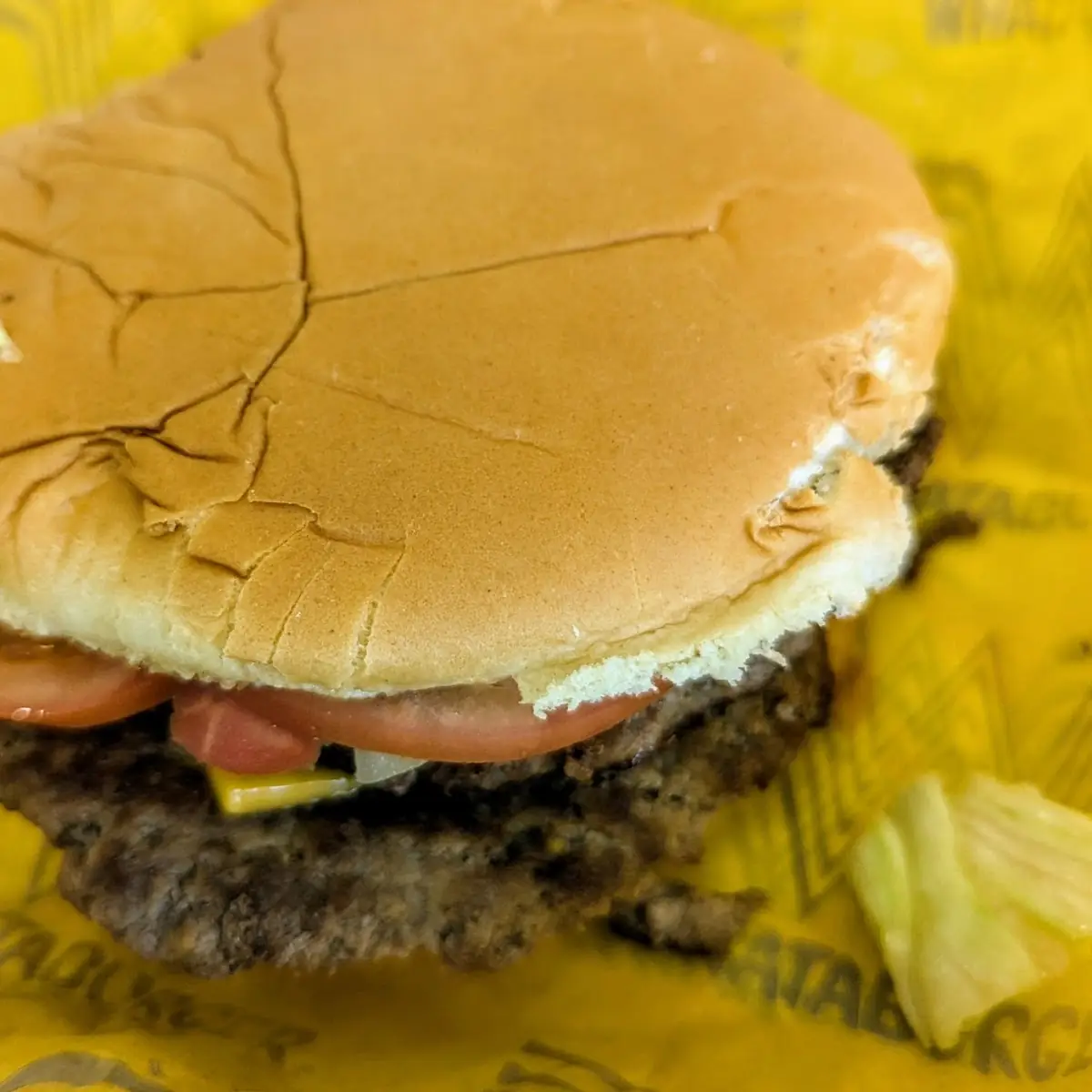 Double Whataburger with Cheese Sandwich