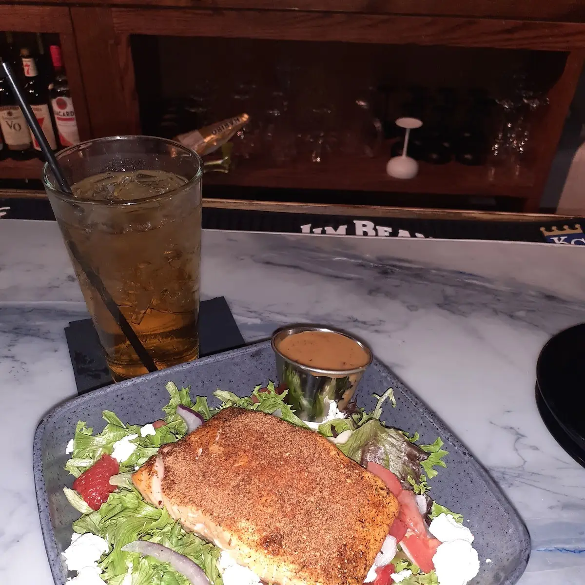 Blackened Salmon Salad