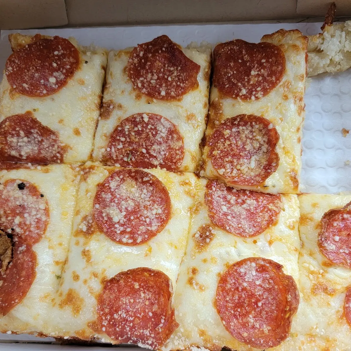 Cheesy Bread Pepperoni Pizza