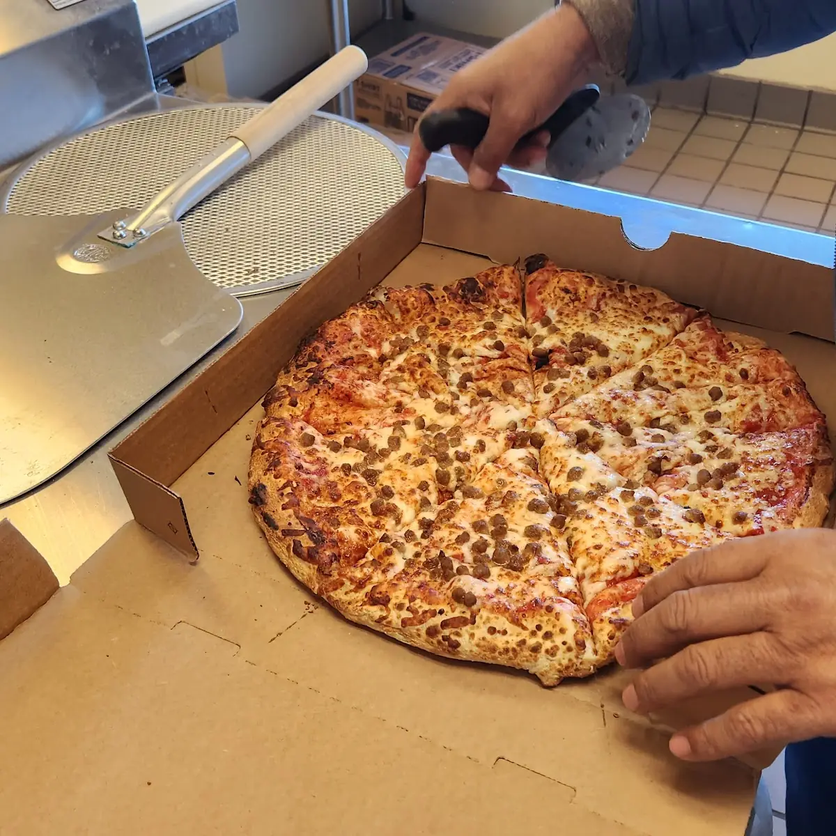 Large All Meat Pizza
