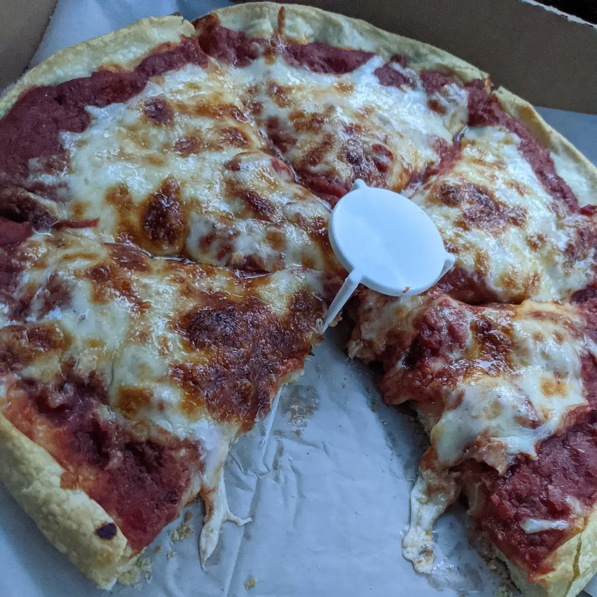 Deep Dish Cheese Pizza