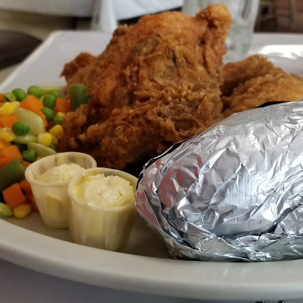 Fried Chicken Dinner