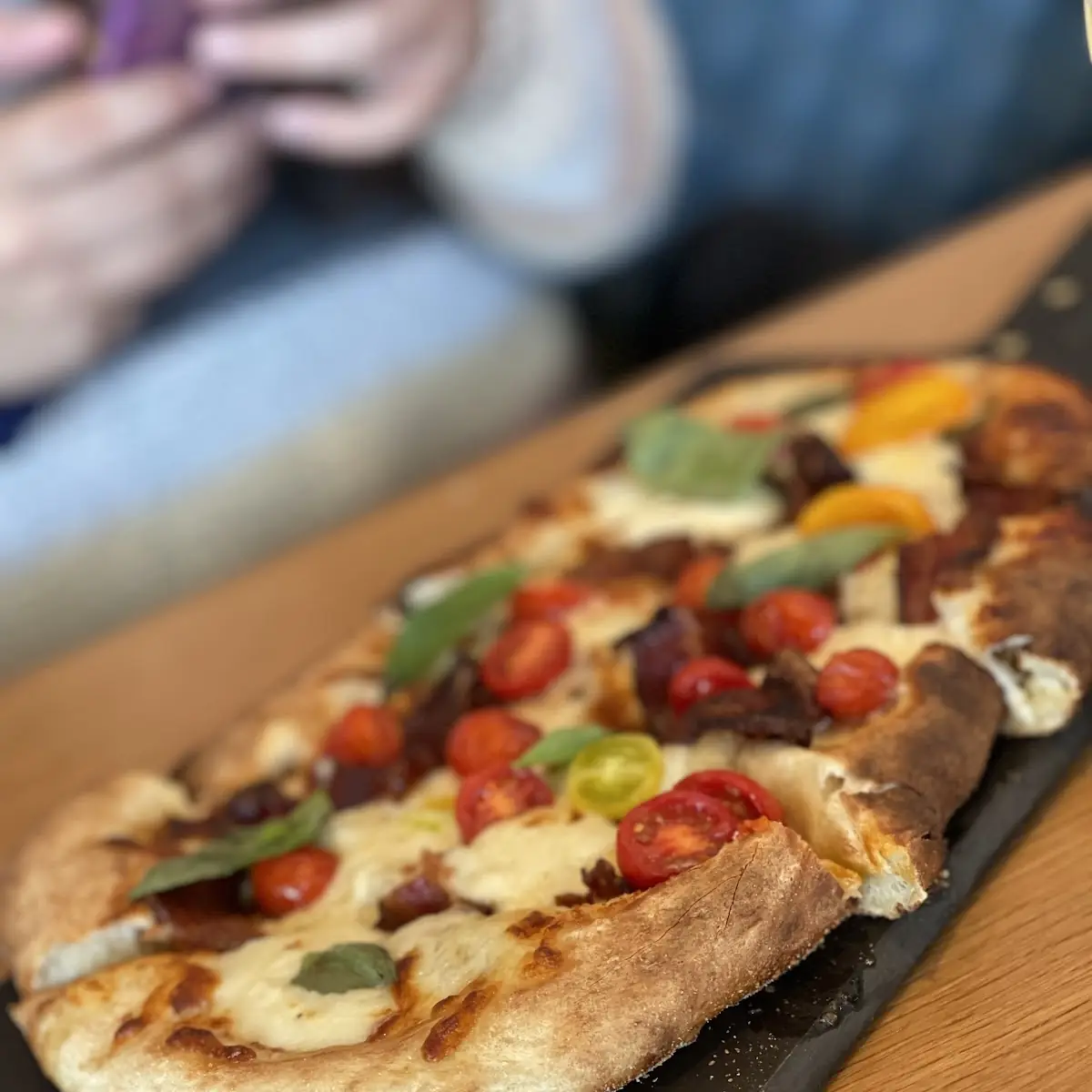 Bacon Flatbread Pizza