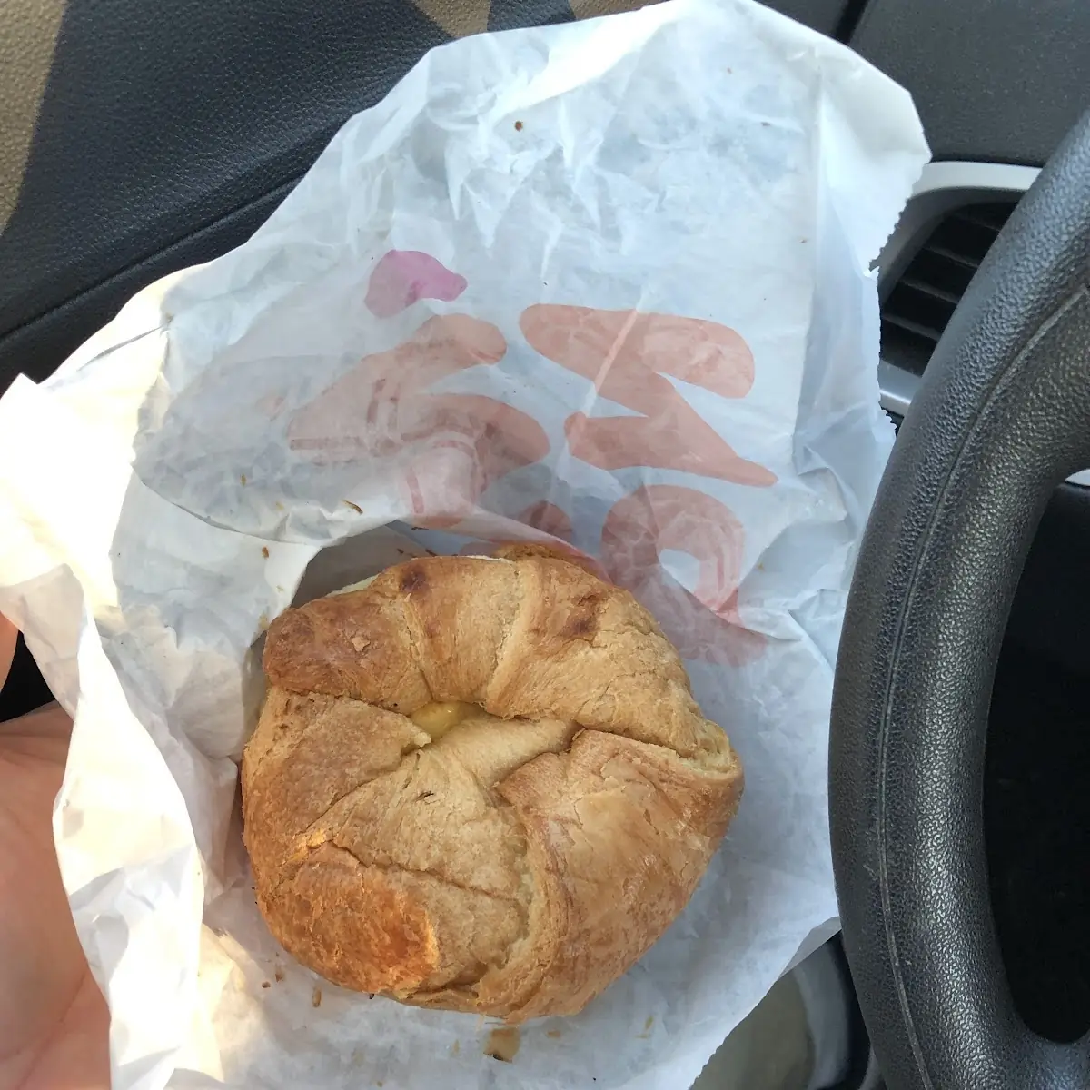 Bagel with Cream Cheese Spread