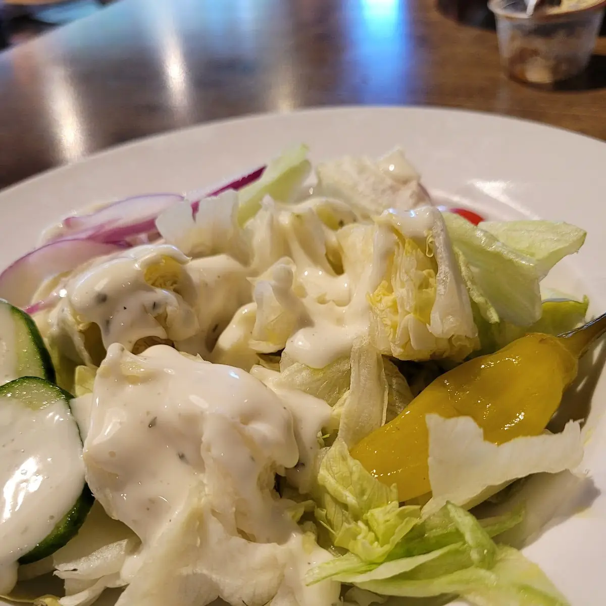 House Salad w Ranch Dressing