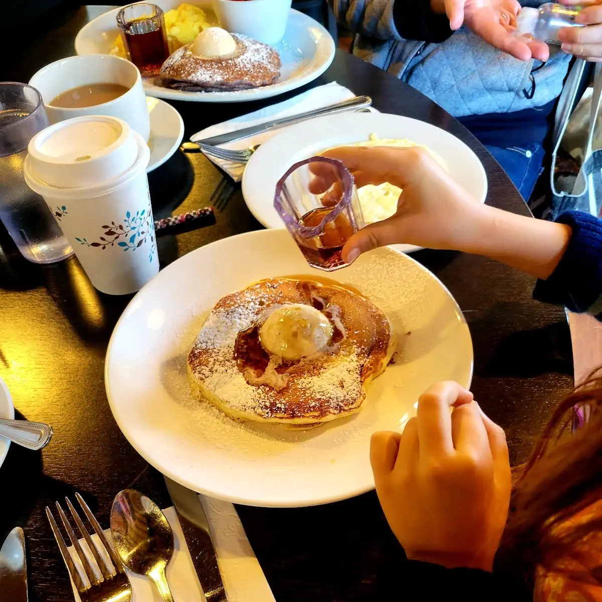 Pancakes and Eggs