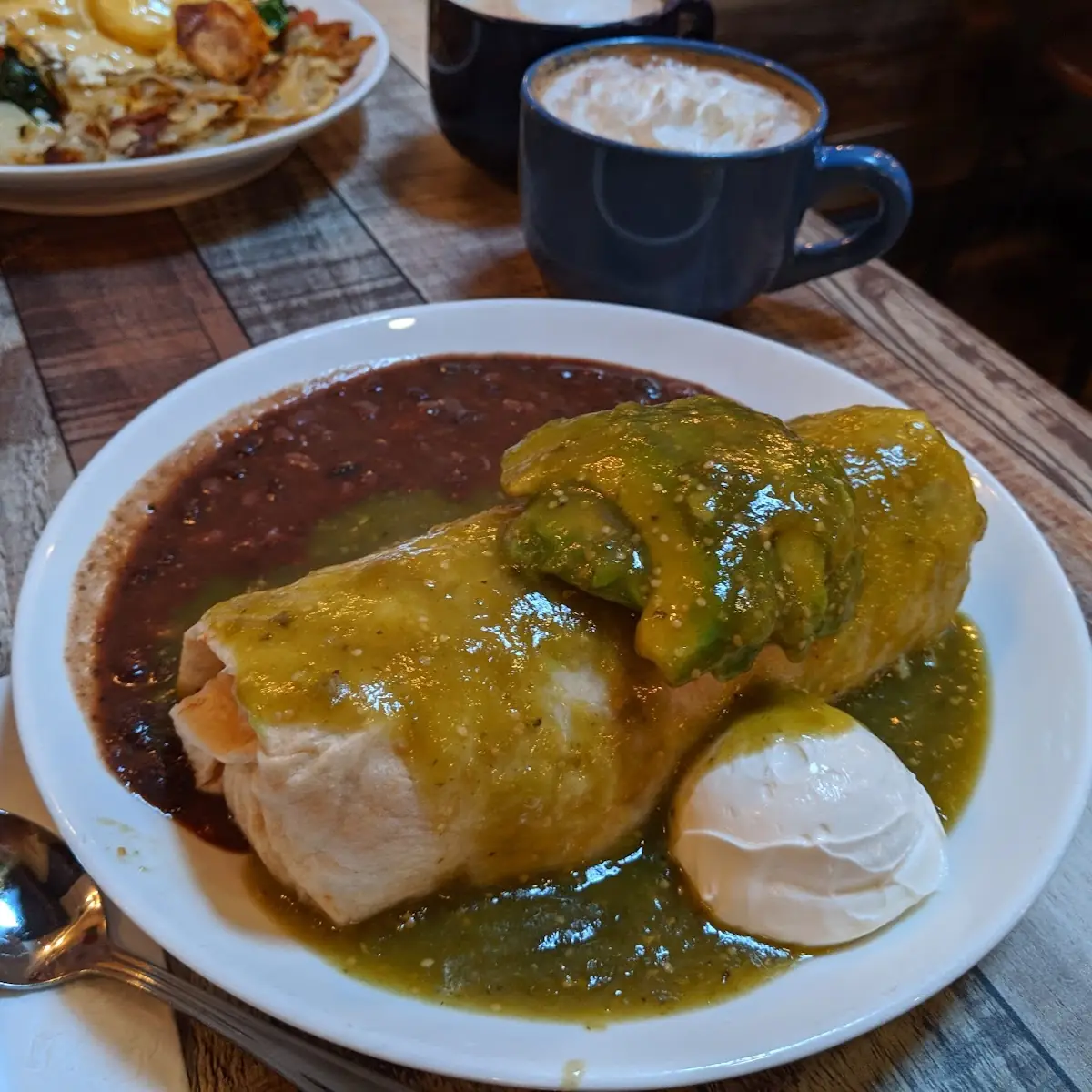 Wet Breakfast Burrito