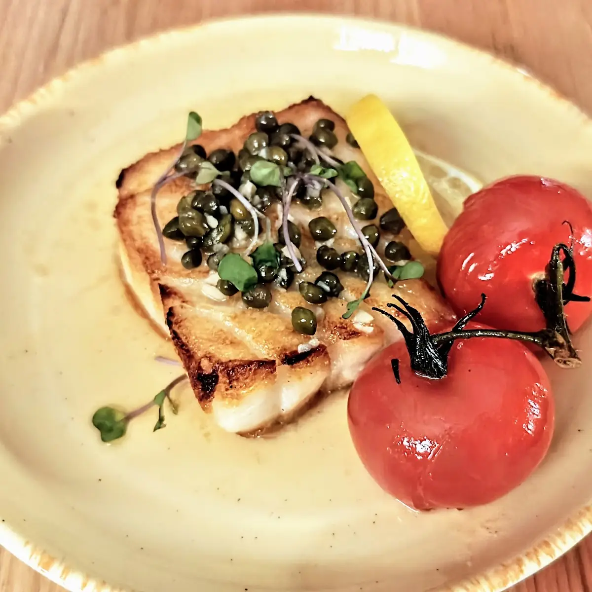 Sea Bass Picatta