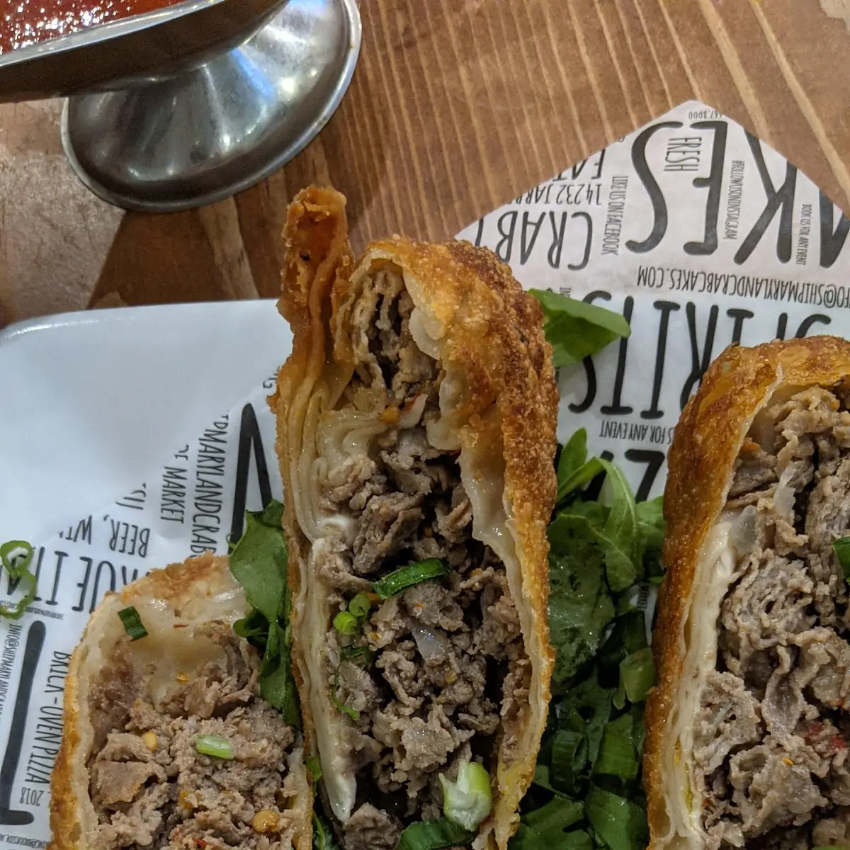 Cheesesteak Egg Rolls