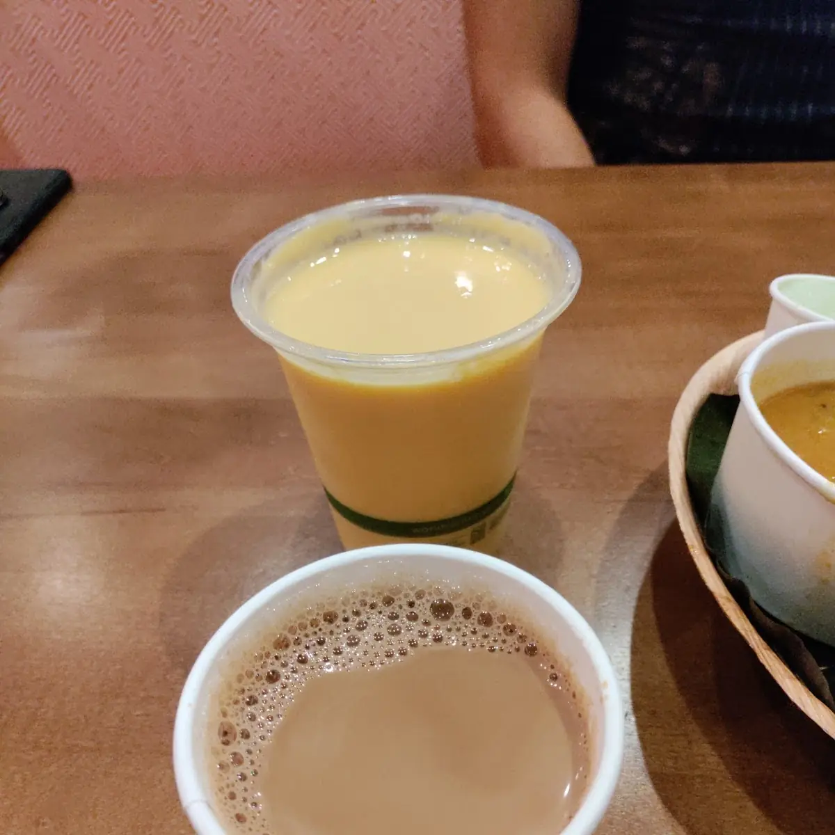 Mango Lassi and Masala Chai