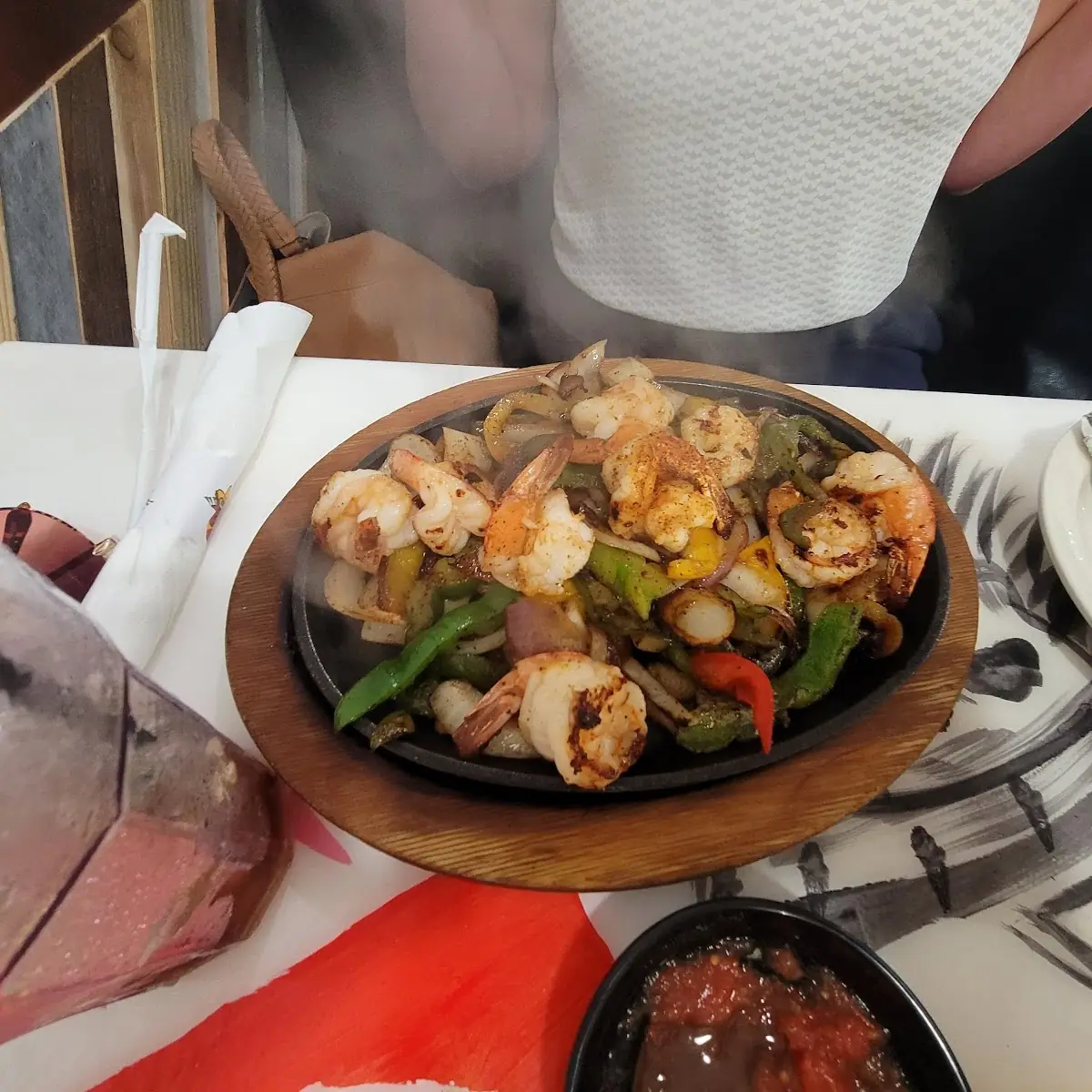 Shrimp Fajitas