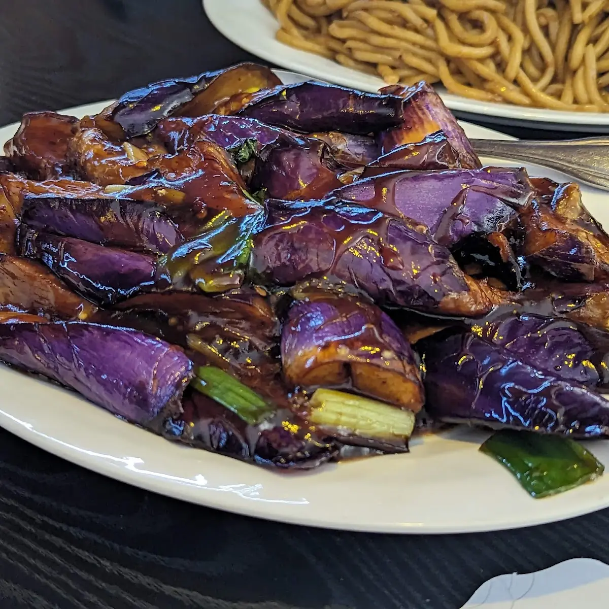 Eggplant with Garlic Sauce