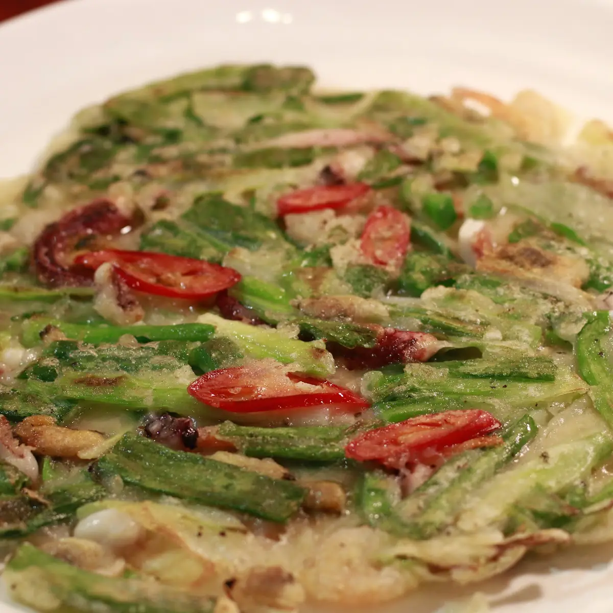 Seafood Scallion Pancakes