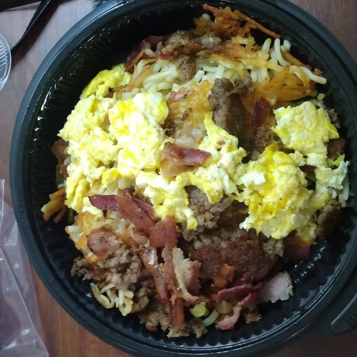 Bacon Hash Brown Bowl