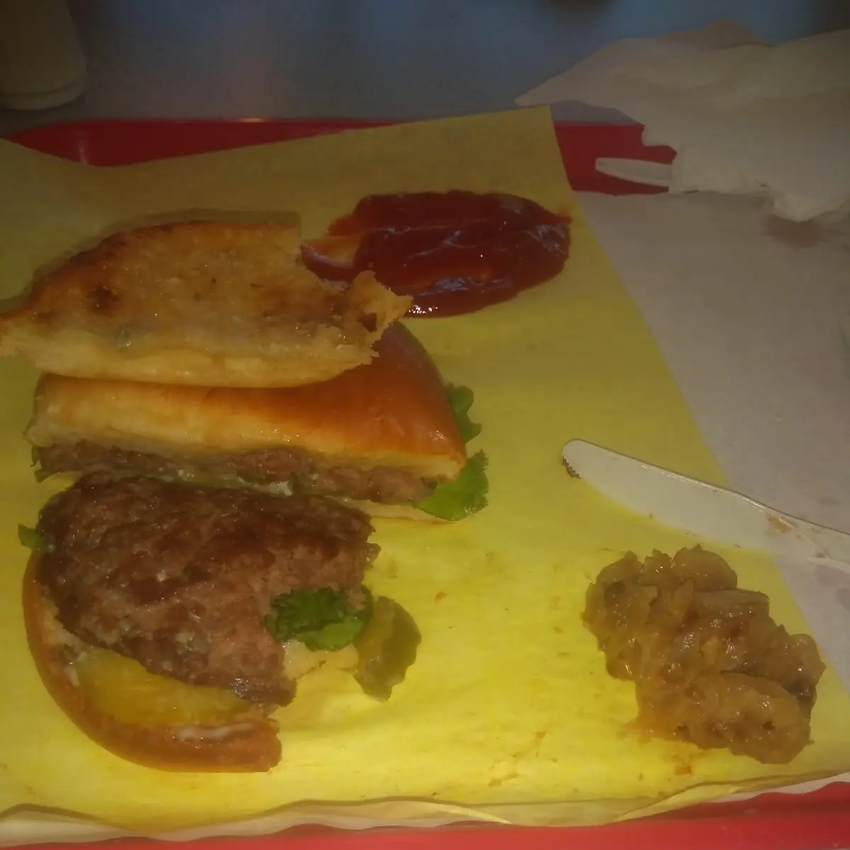 It Was Supposed to Be a Blue Cheese Burger