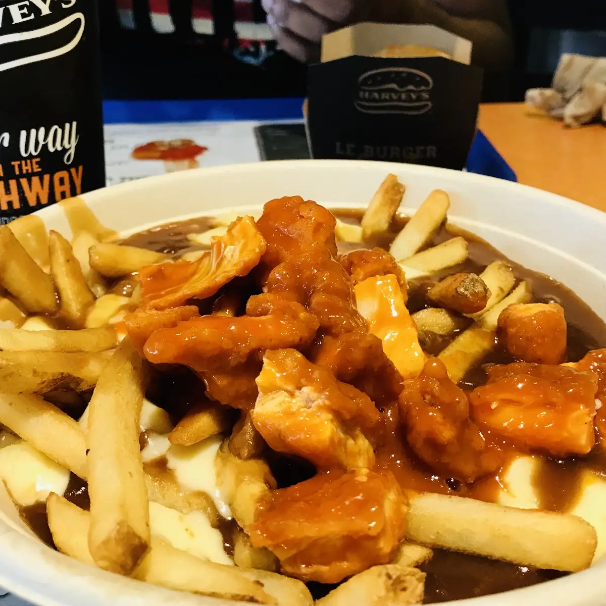 Spicy Chicken Poutine