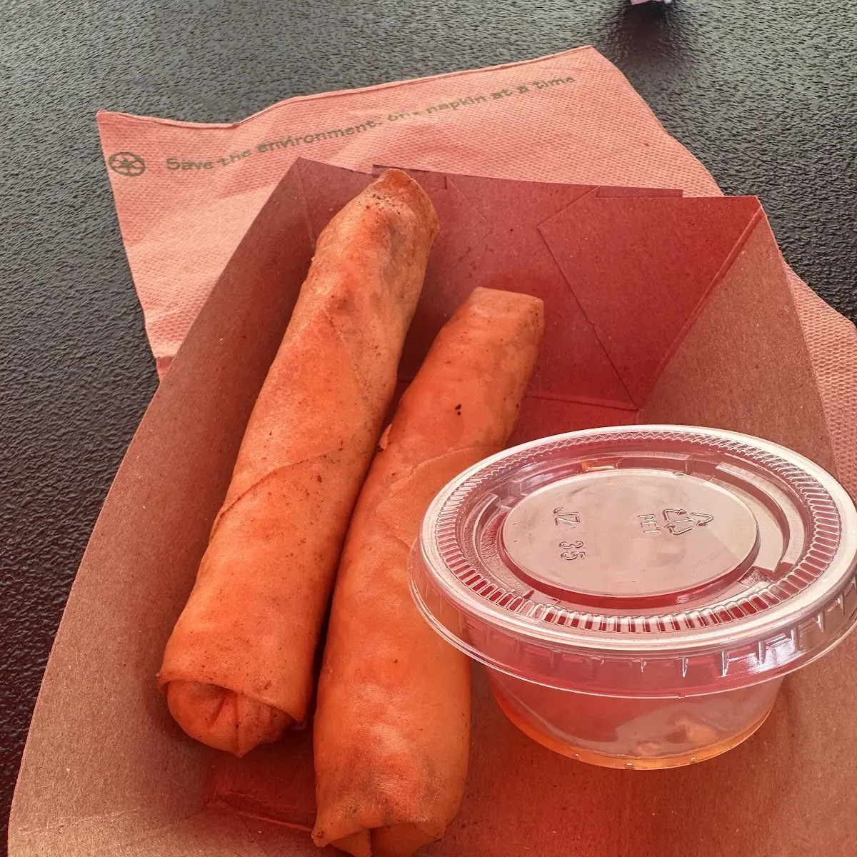 Black Cod Egg Roll