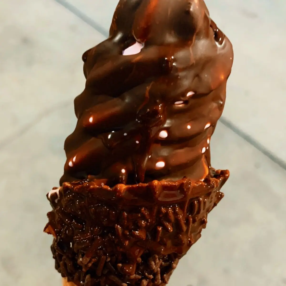 Dipped Ice Cream Cone