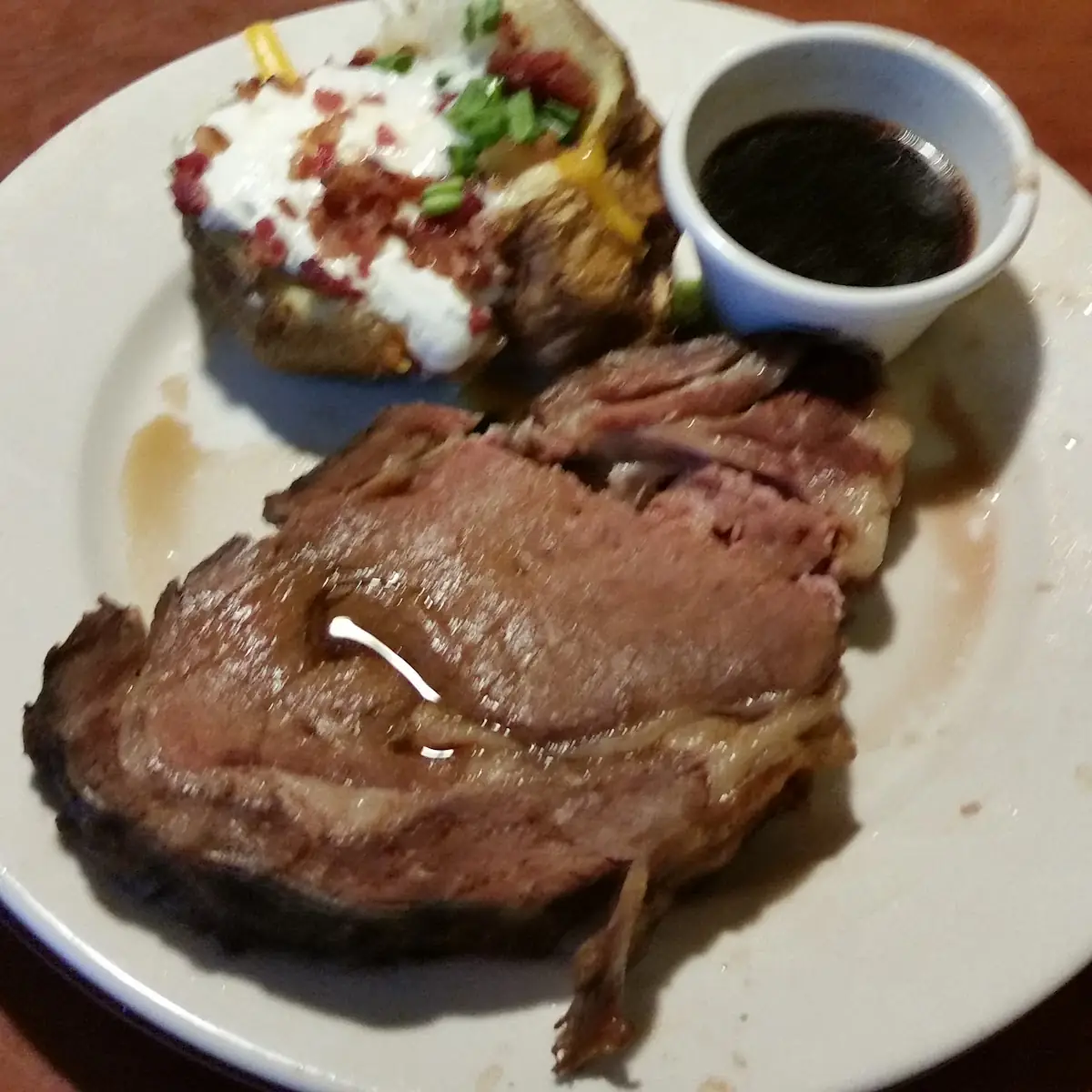 12 Oz Prime Rib Dinner
