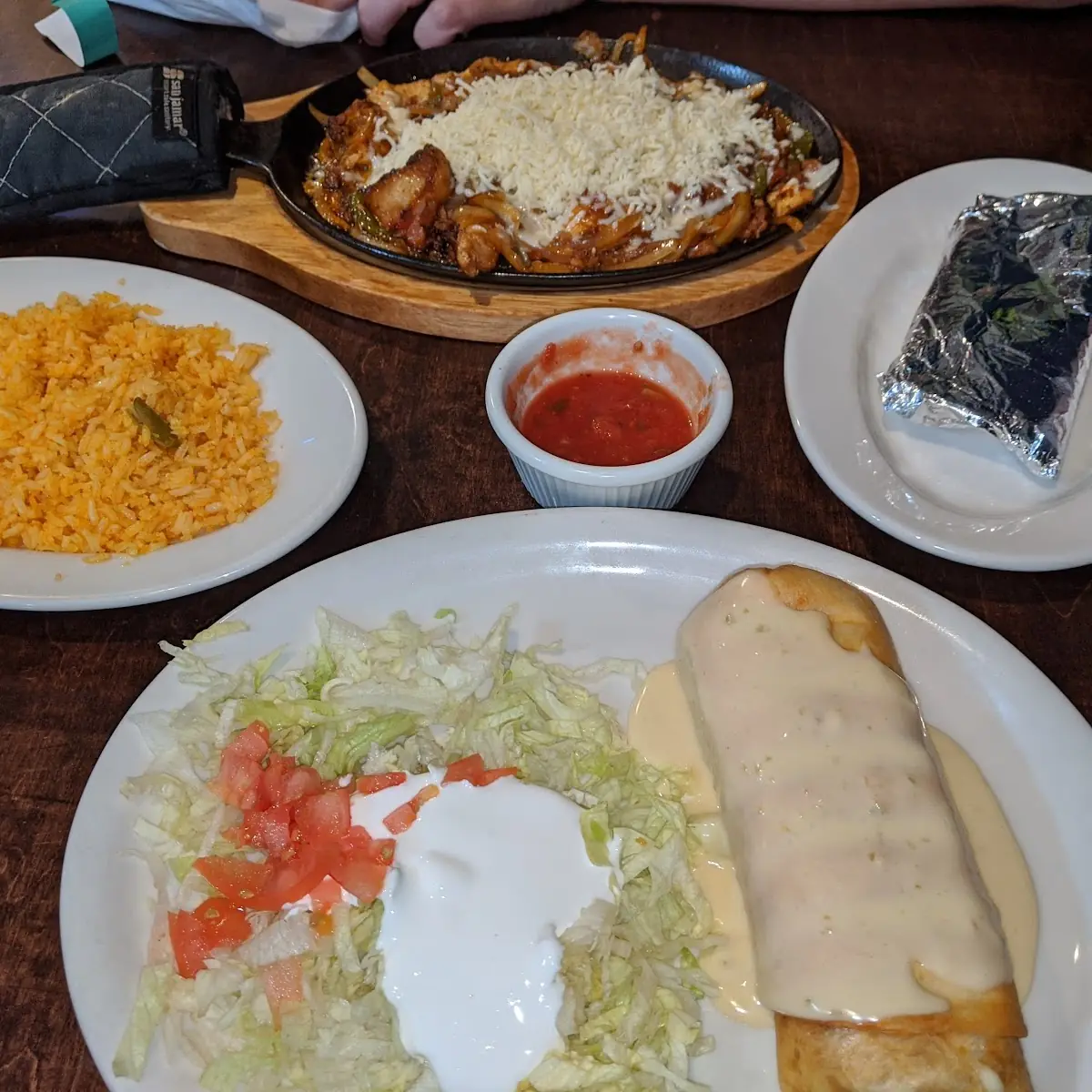 Chimichanga Beef Fajitas