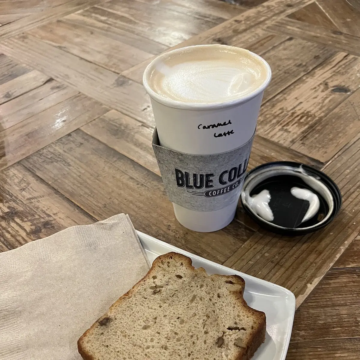 Banana Bread and Cappuccino