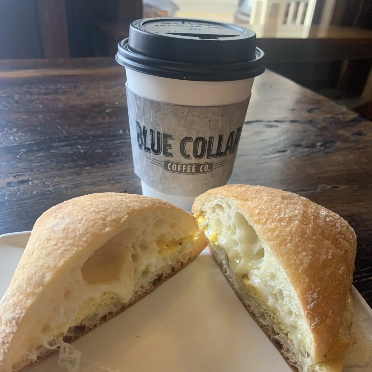 Egg and Cheese Breakfast Sandwich