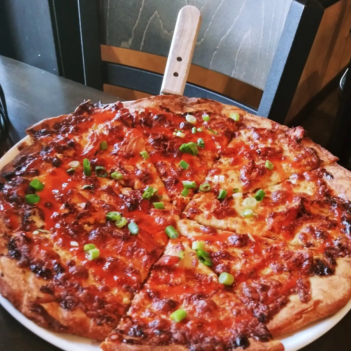 Buffalo Chicken Flatbread