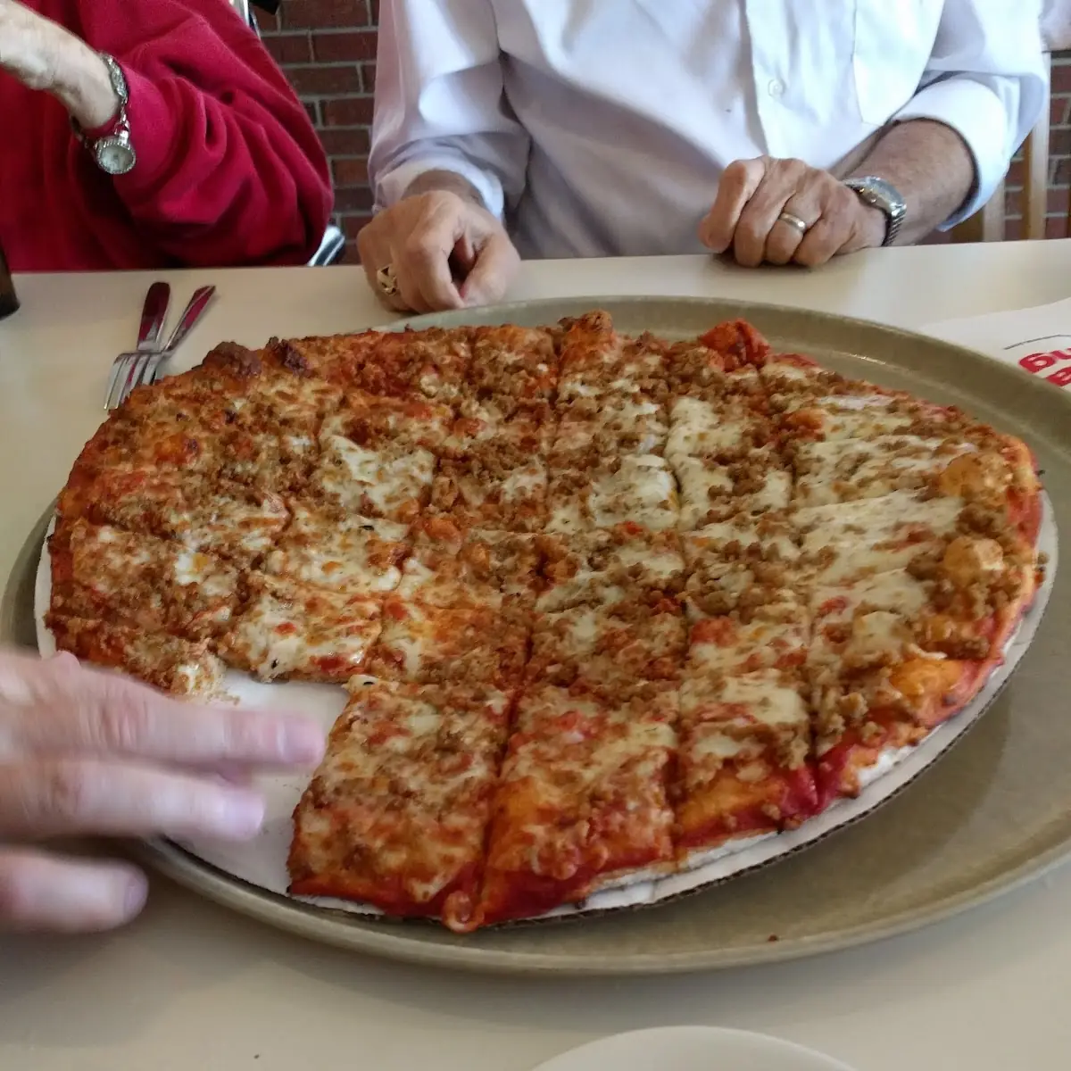 Large Sausage Pizza