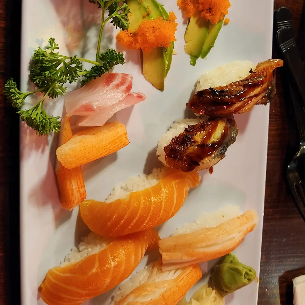 Tuna and Salmon Sashimi