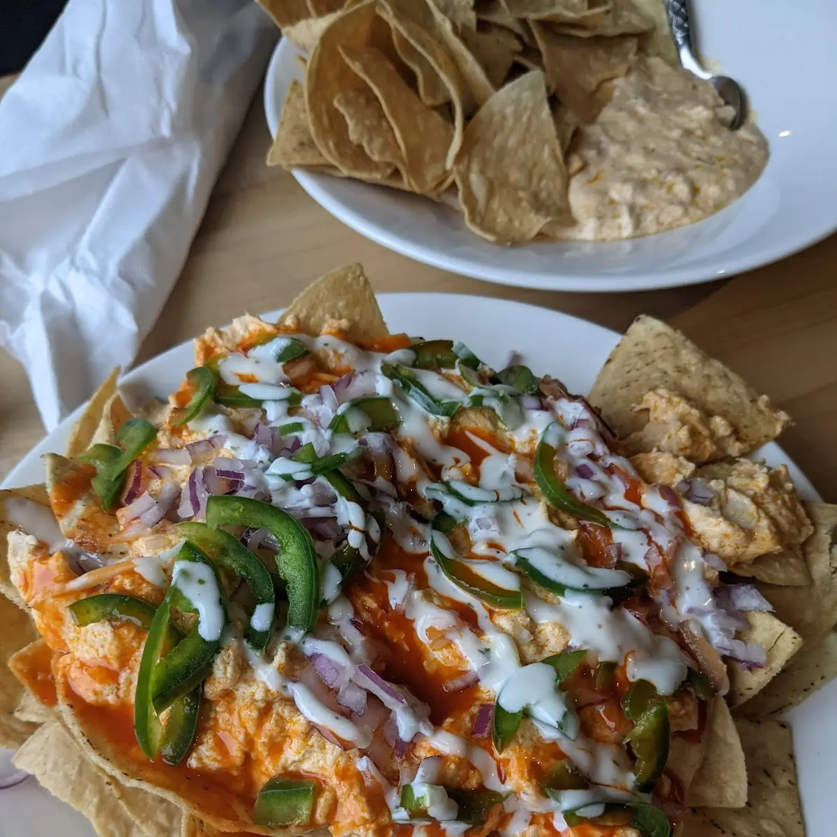 Buffalo Chicken Nachos