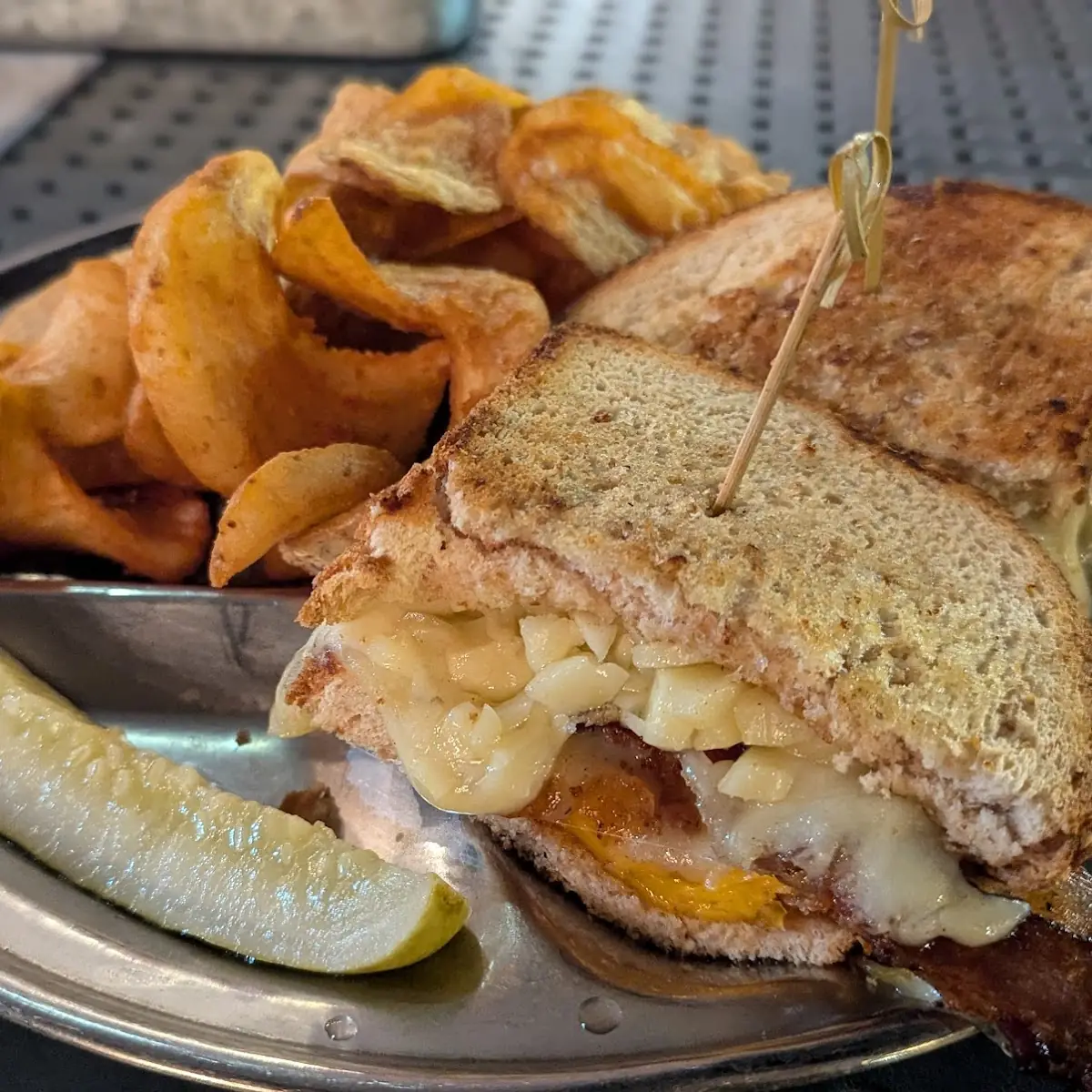 Growd-Up Grilled Cheese
