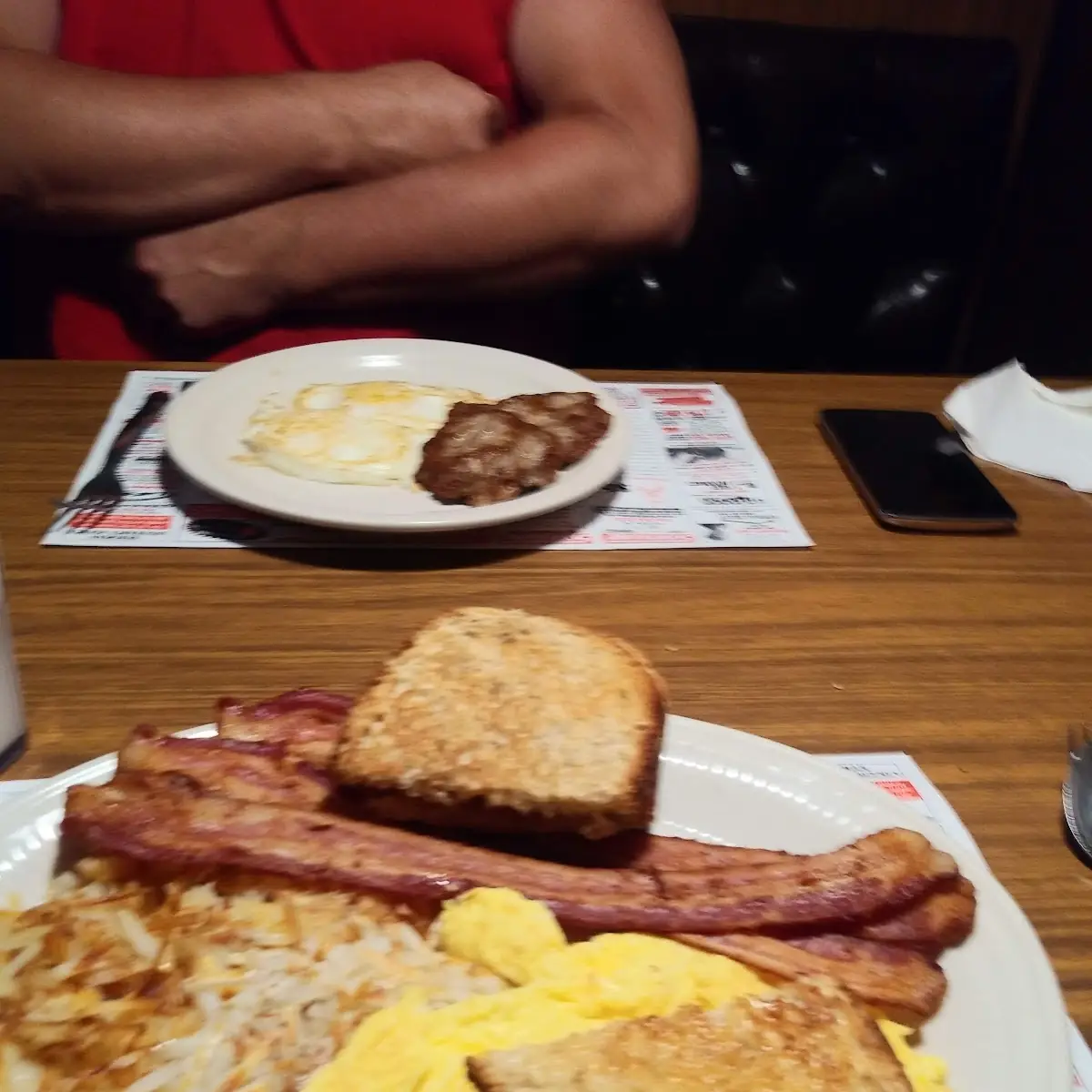 Bacon Eggs Hash Browns