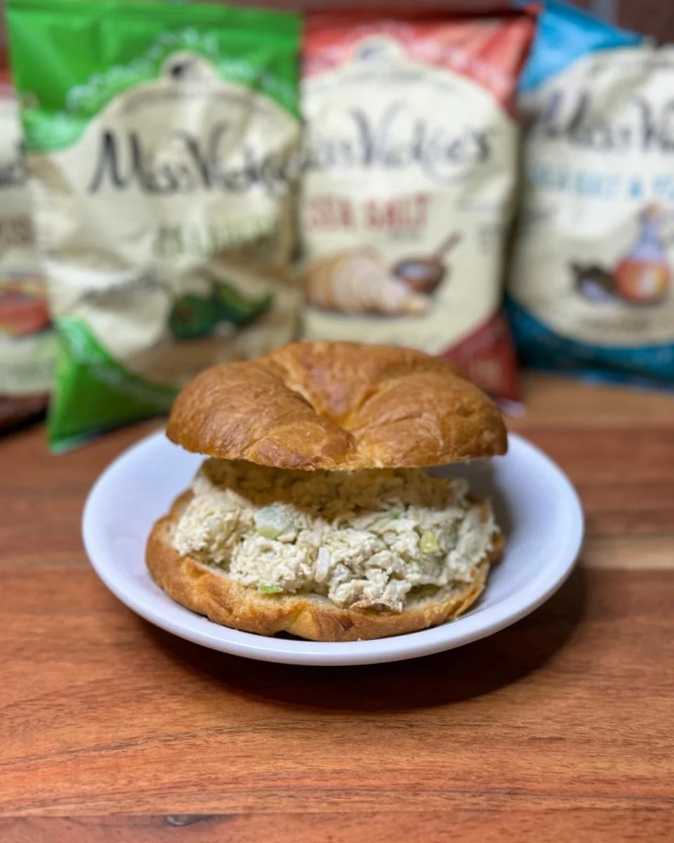 Chicken Salad on a Croissant