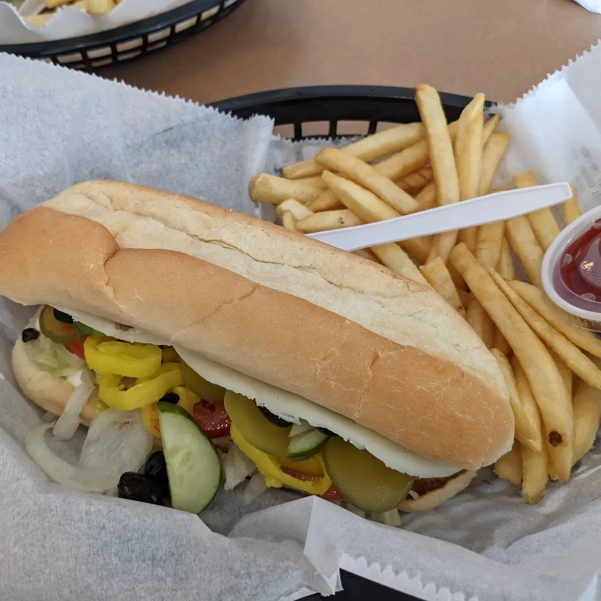 Veggie Sub Combo