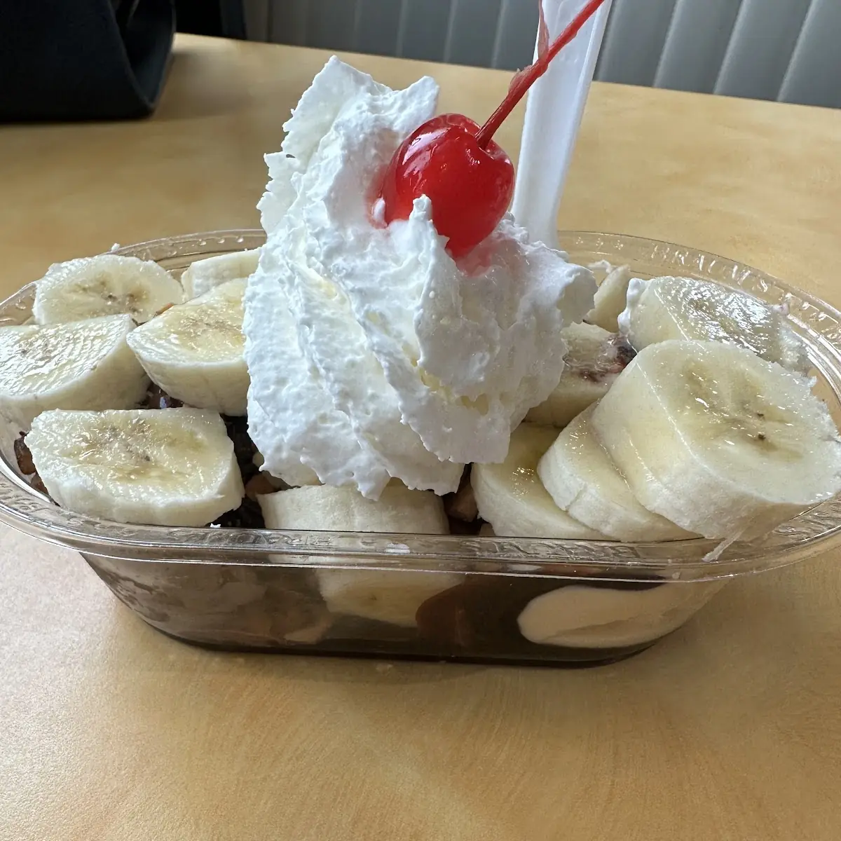 Hot Fudge Sundae with Bananas