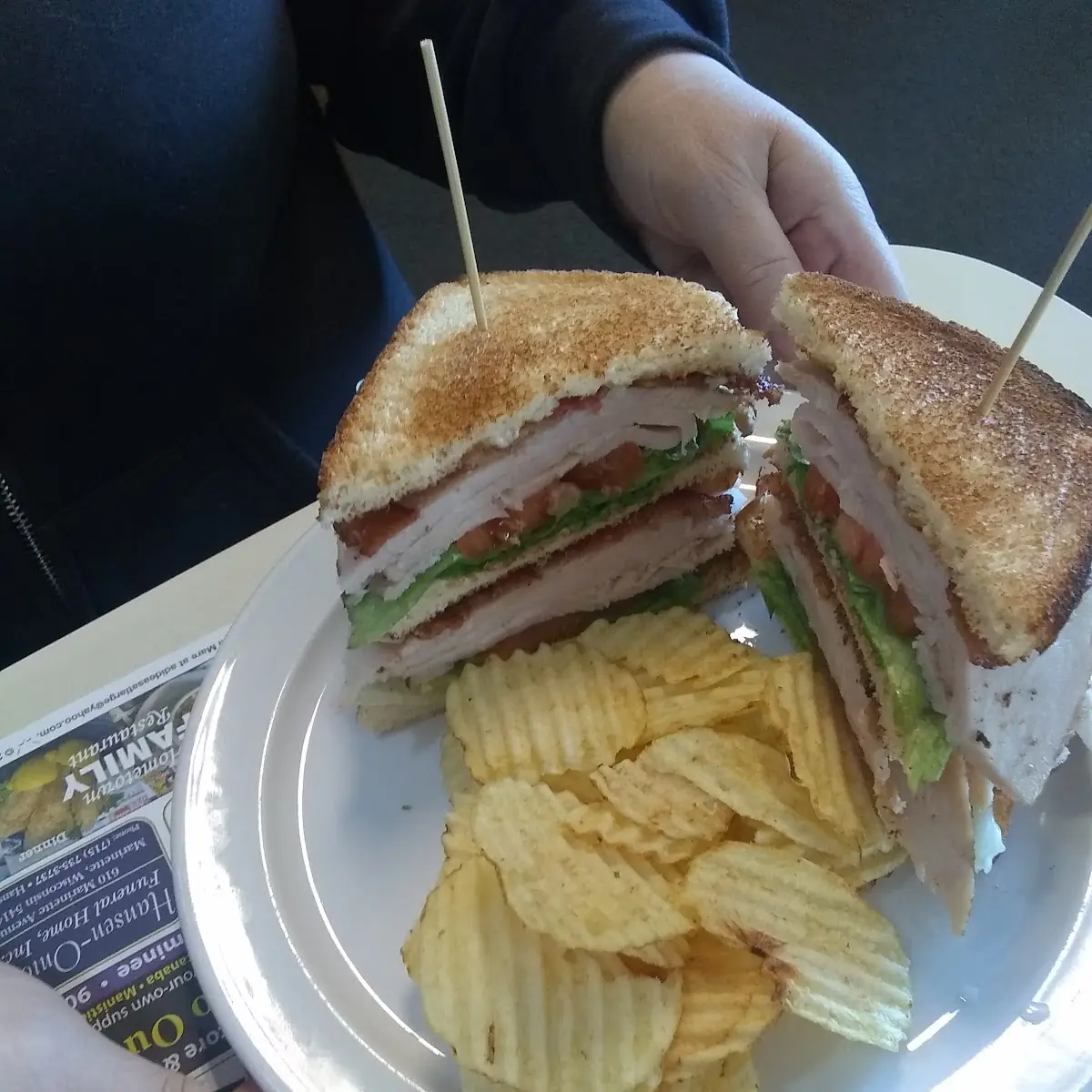Turkey Club Sandwich