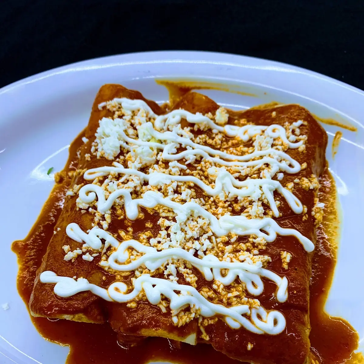 Enchiladas Rojas