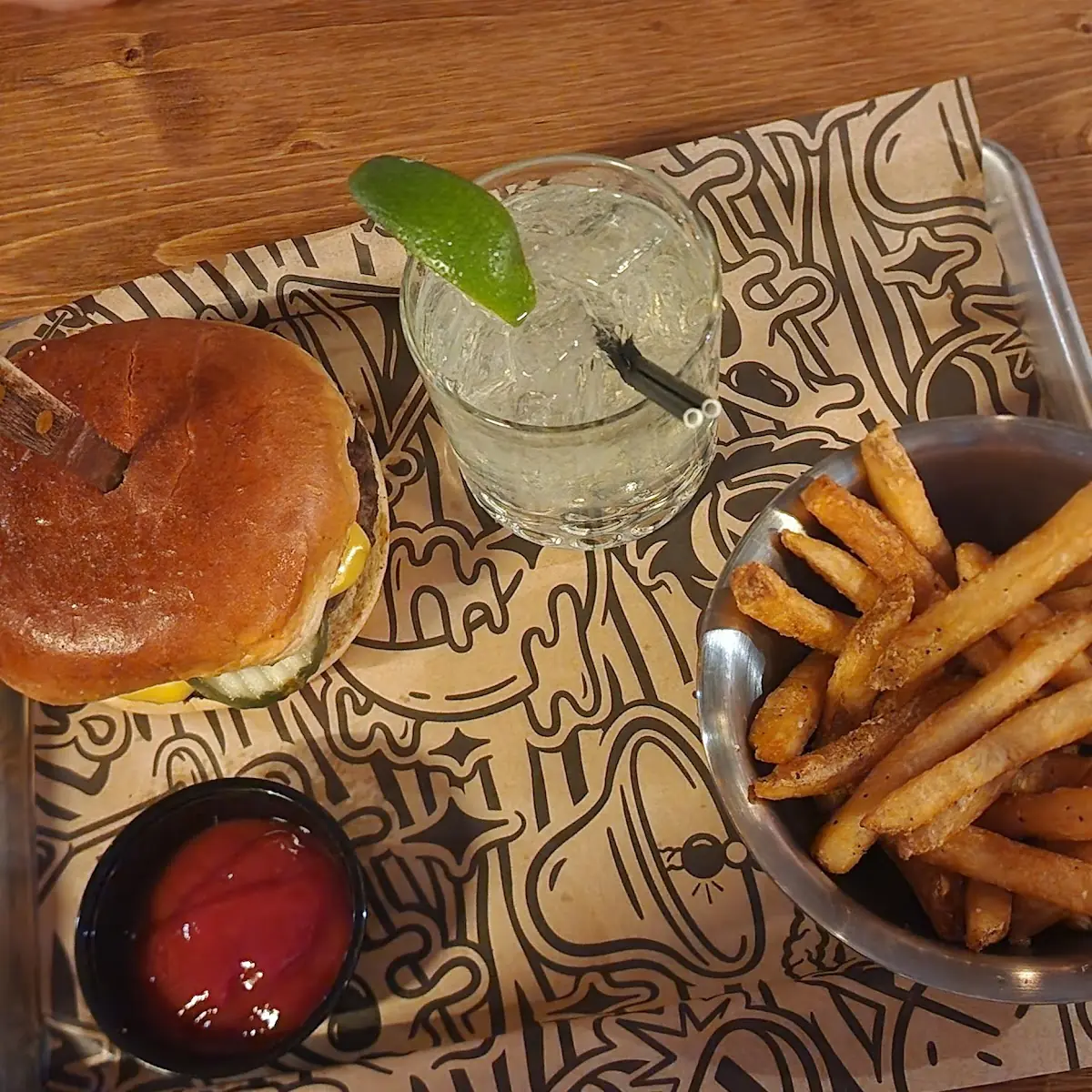 Night Owl Smash Burger