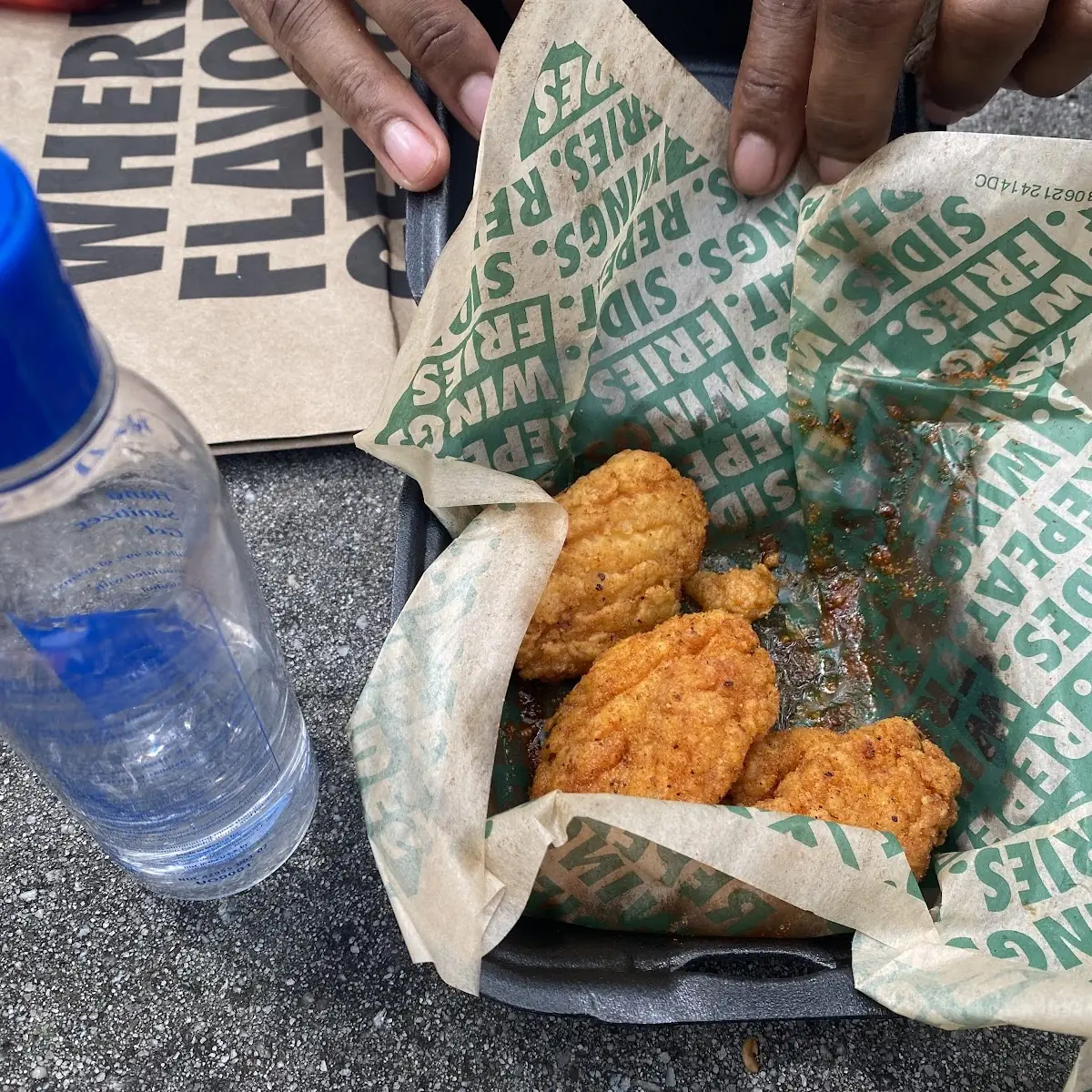 Hot Honey Chicken Wings