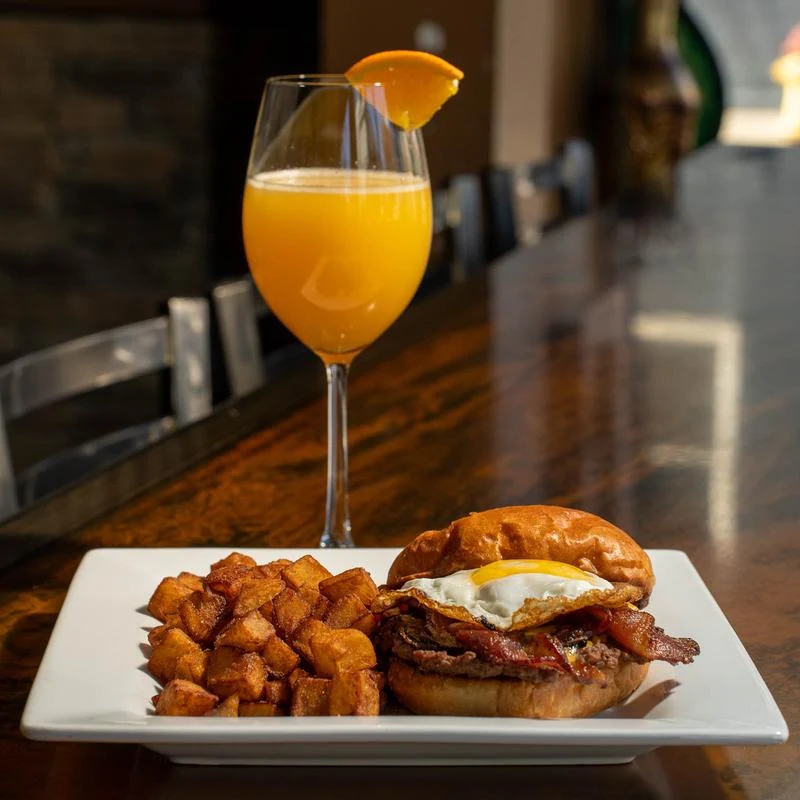 Copper Fire Breakfast Burger