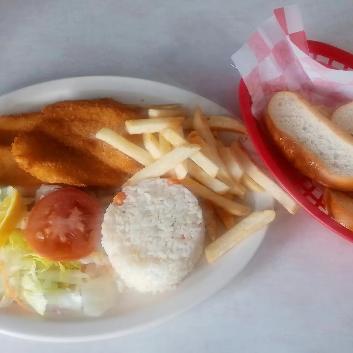 Fried Fish Platter