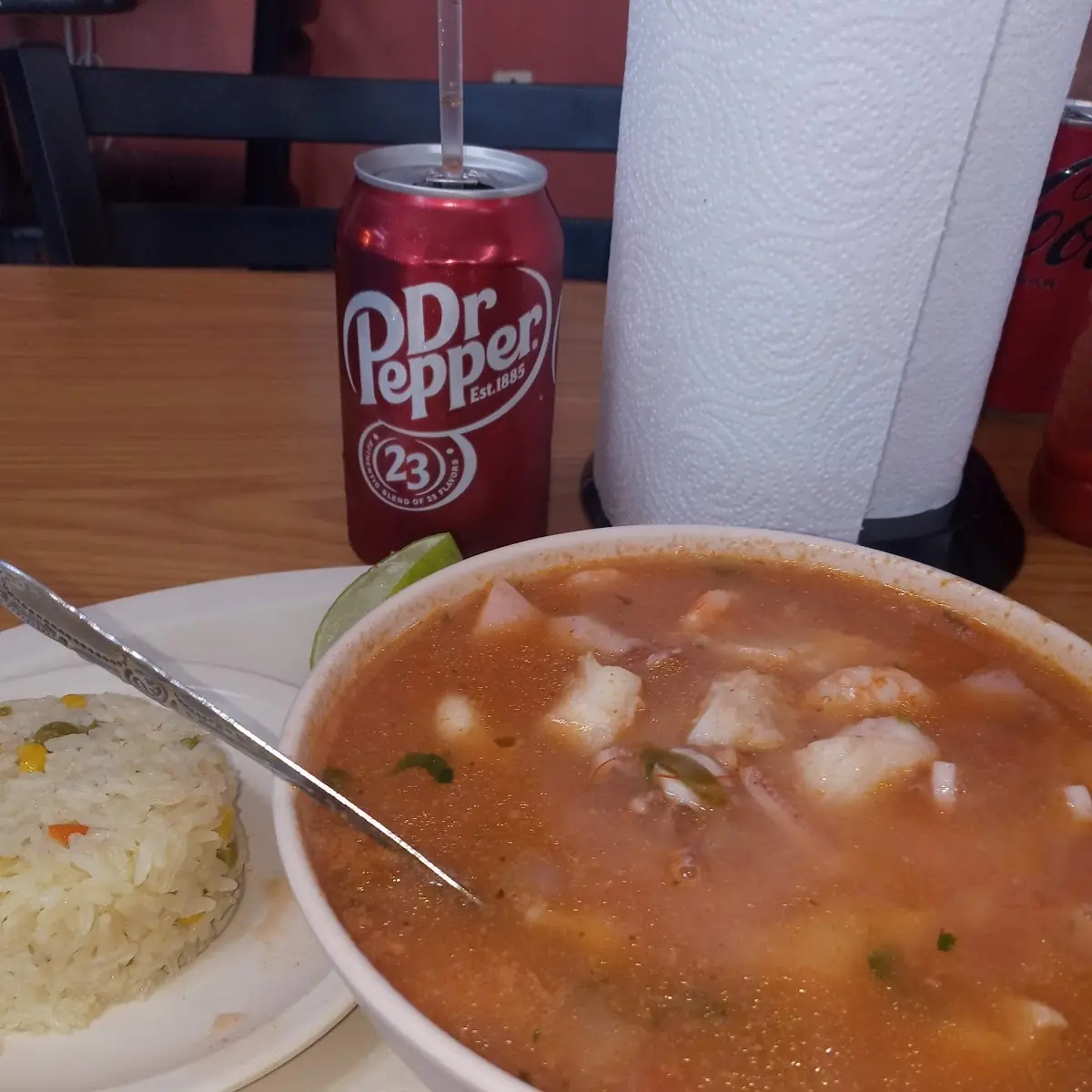 Sopa De Mariscos Muy Rica