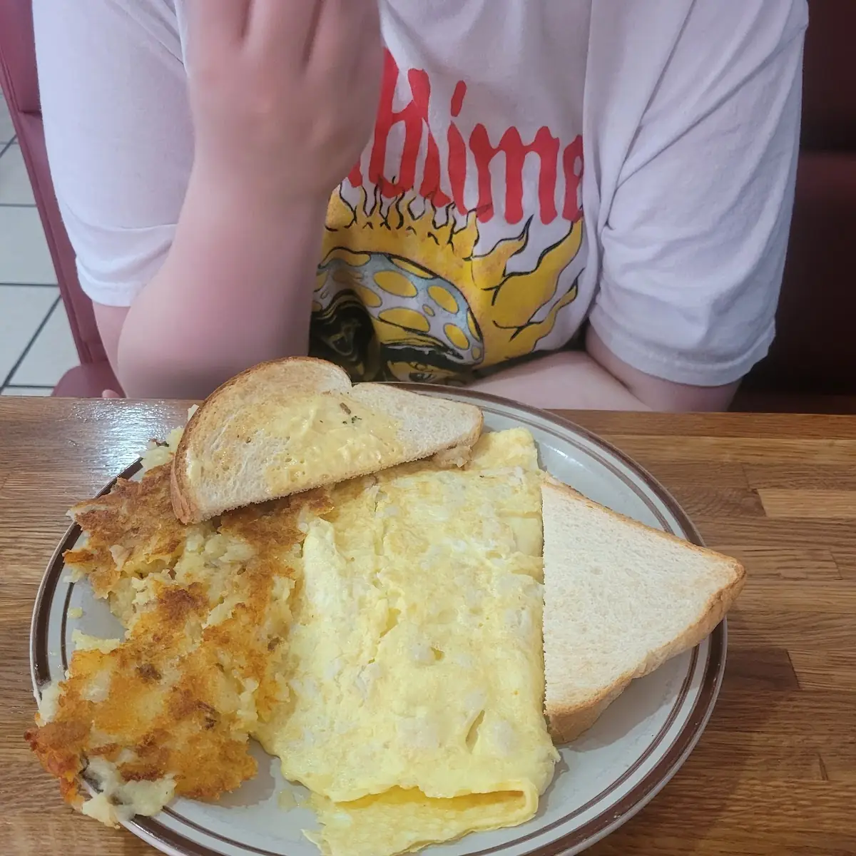 Meat & Cheese Omelette