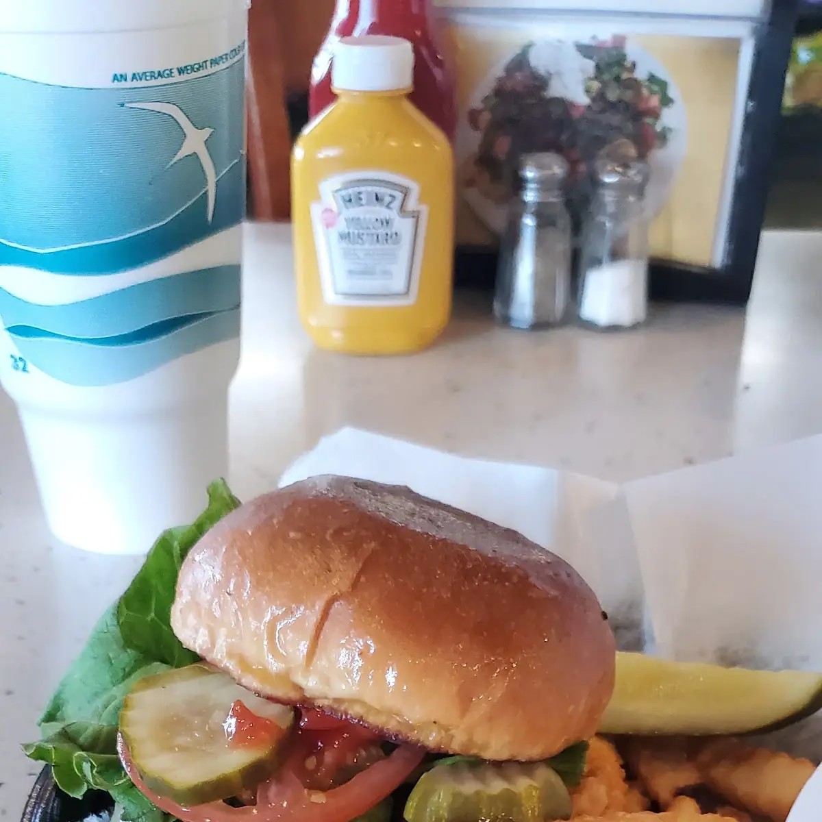 Mushroom Swiss Burger