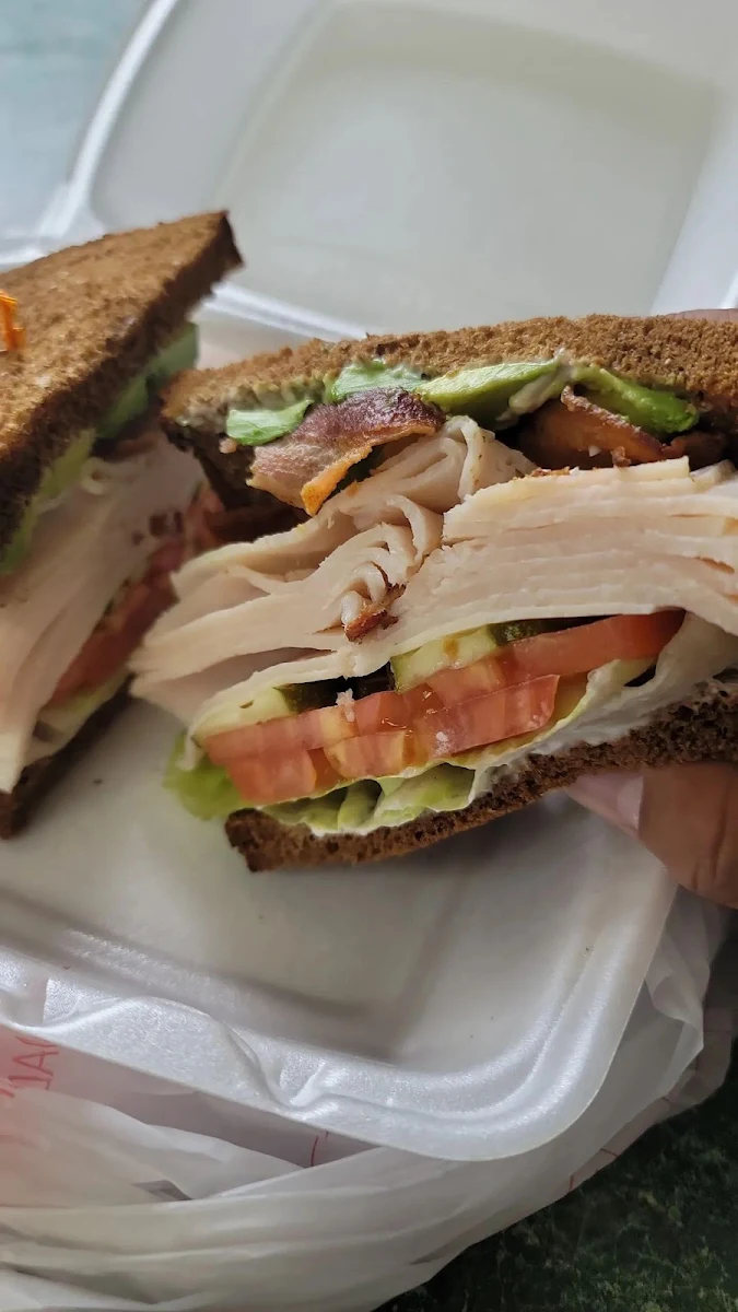 Turkey Bacon Avocado Sandwich