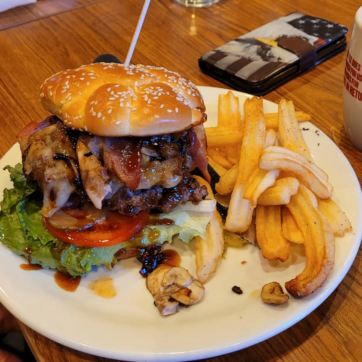 Double Bacon Cheeseburger Deluxe