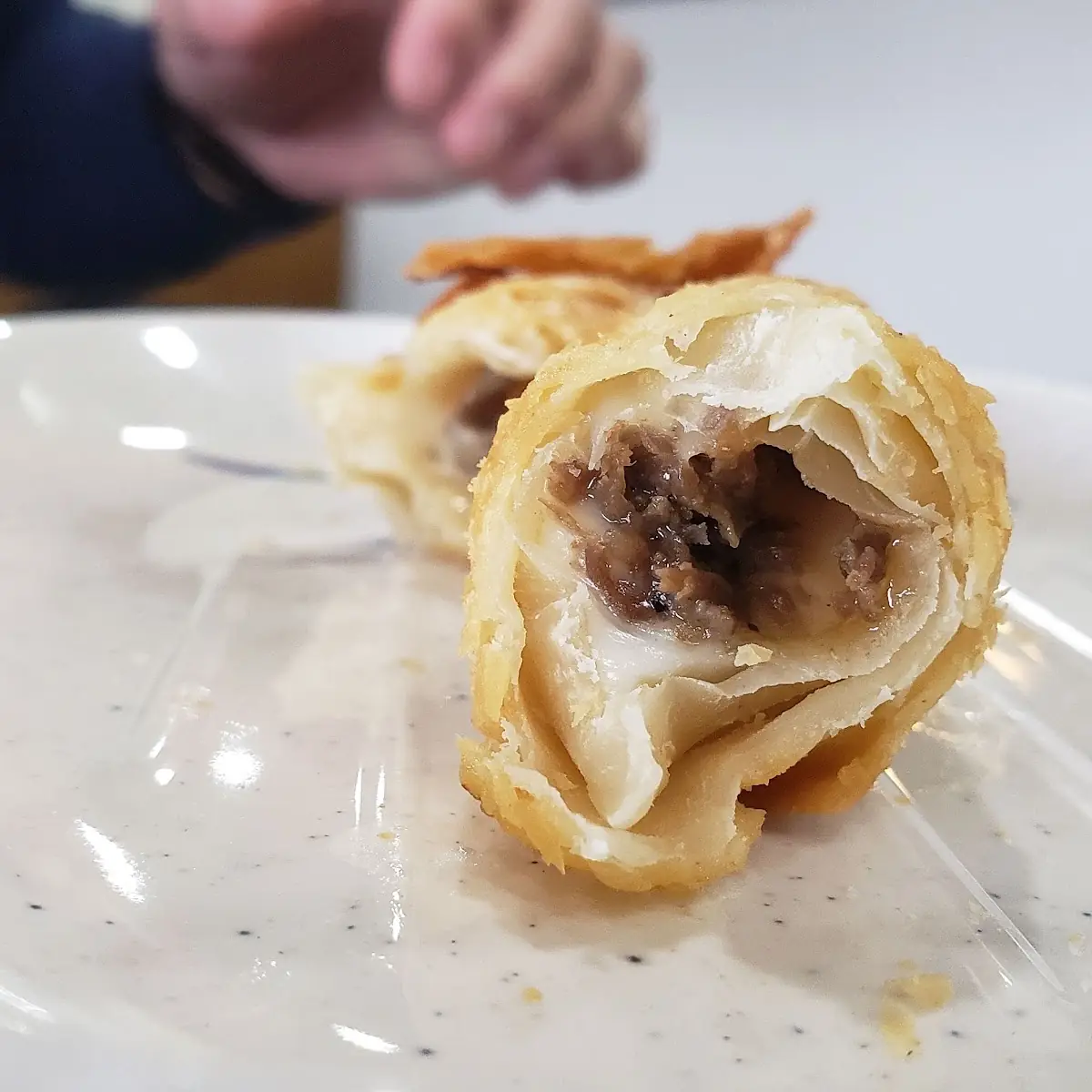 Cheesesteak Egg Rolls