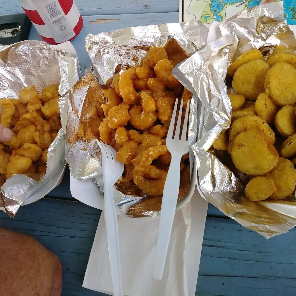 Gator Bites Bang Bang Shrimp & Fried Pickles
